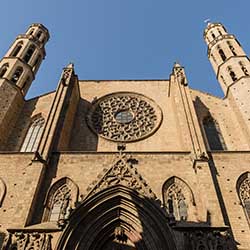 Basilica of Santa María del Mar Barcelona