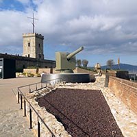 teleferic de montjuic cable car castle barcelona