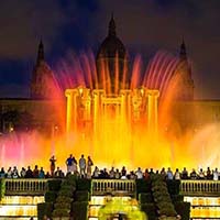 Magic fountain Barcelona