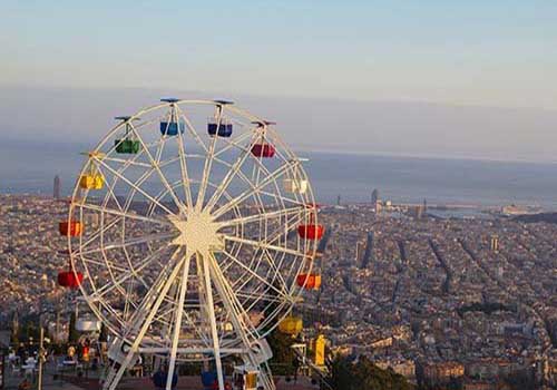 Medio alcohol Transporte Mount Tibidabo Barcelona - Amusement Park & Panorama
